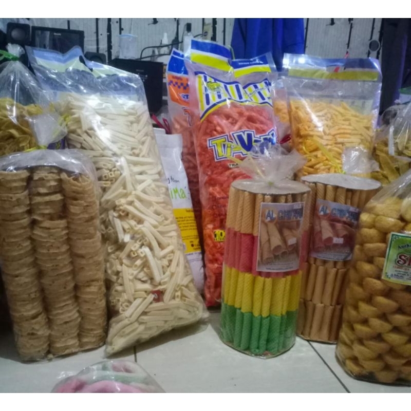

Basreng pedas daun jeruk/makanan ringan/Cemilan