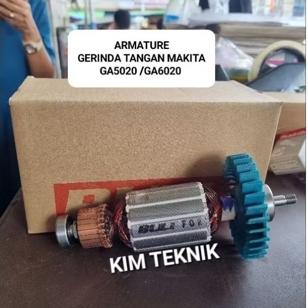 ARMATURE GA6020 MAKITA ANGKER GURINDA TANGAN MAKITA 6" GA 6020 BULL