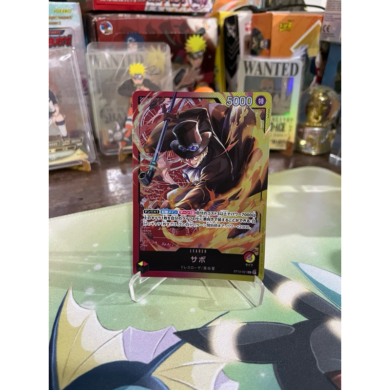 Leader Sabo ST13-001, One Piece TCG Jepang