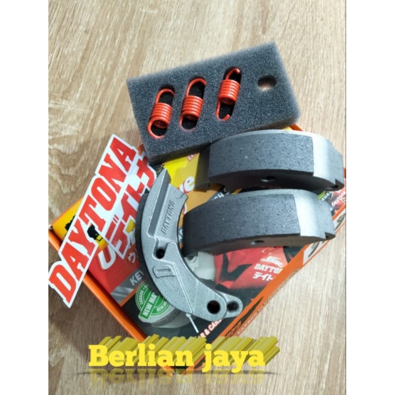 kampas ganda/kampas otomatis dan per sentrik/per kampas otomatis Daytona buat motor mio smile/mio sp
