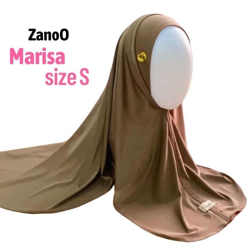 JILBAB INSTAN MARISA size S by ZANOO HIJAB