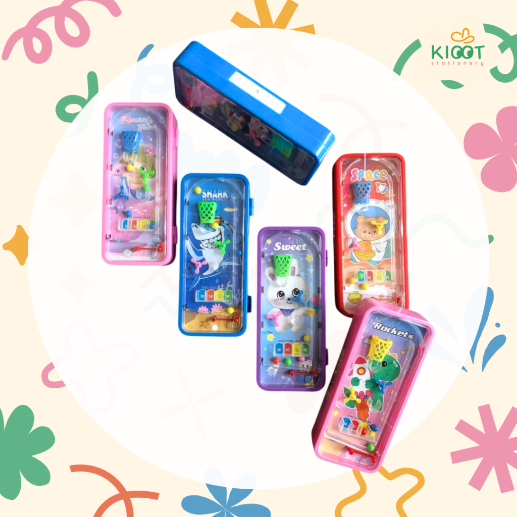 

Kioot - Tempat Pensil Game Pinball Lucu / Tempat Pensil Praktis Kode Passwrod SQ-7815