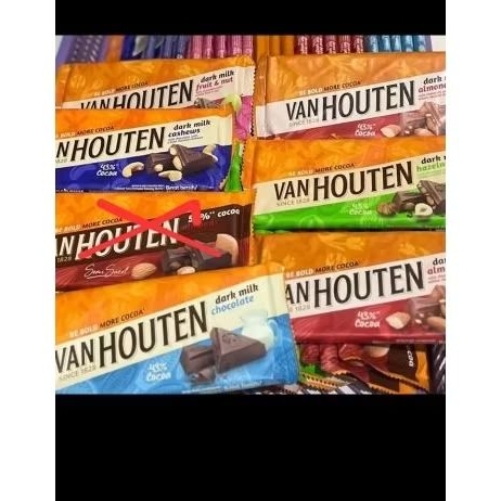 van houten jumbo chocolate van houten big size dark chocolate van houten