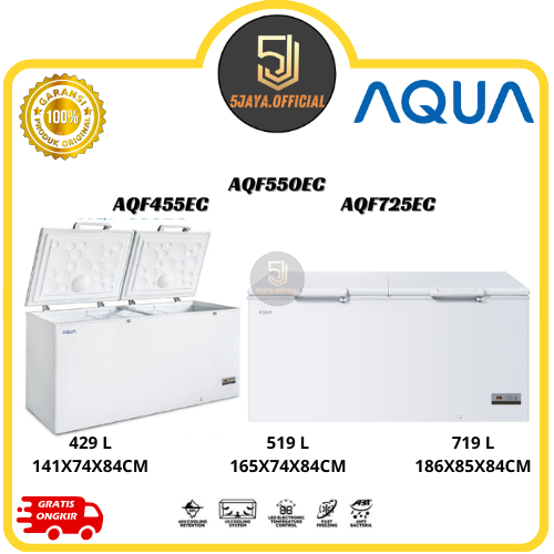 Chest Freezer Aqua - AQF455EC/AQF550EC/AQF725EC