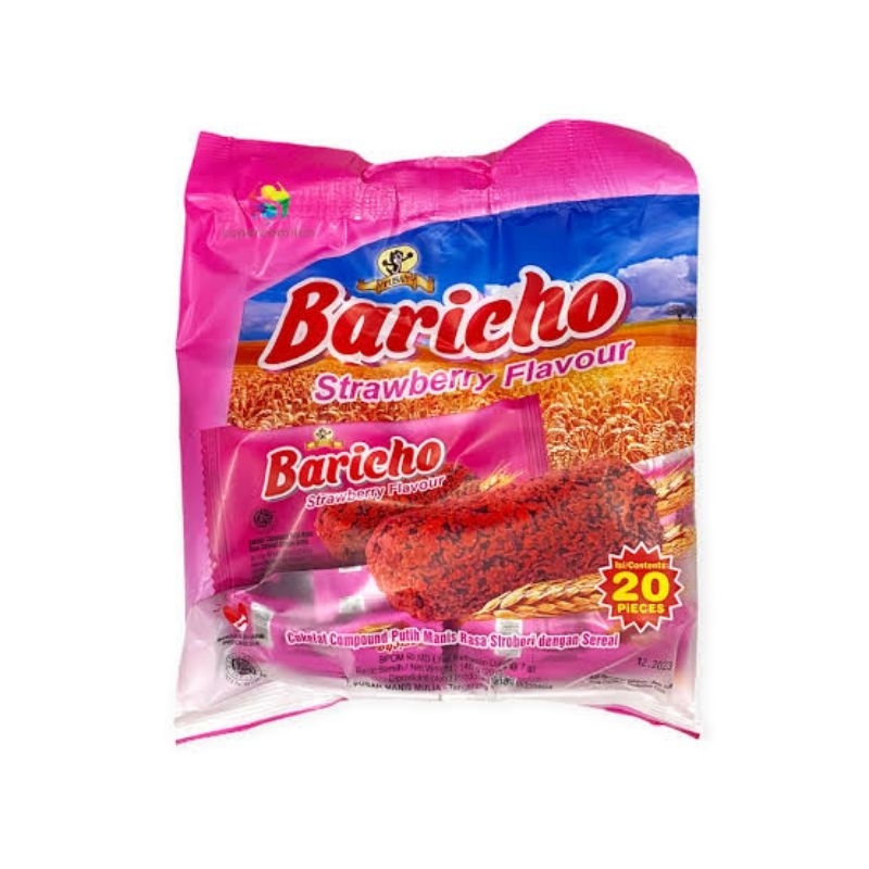 

BARICHO Oat Sereal Gandum Strawberry (isi 20 pcs)