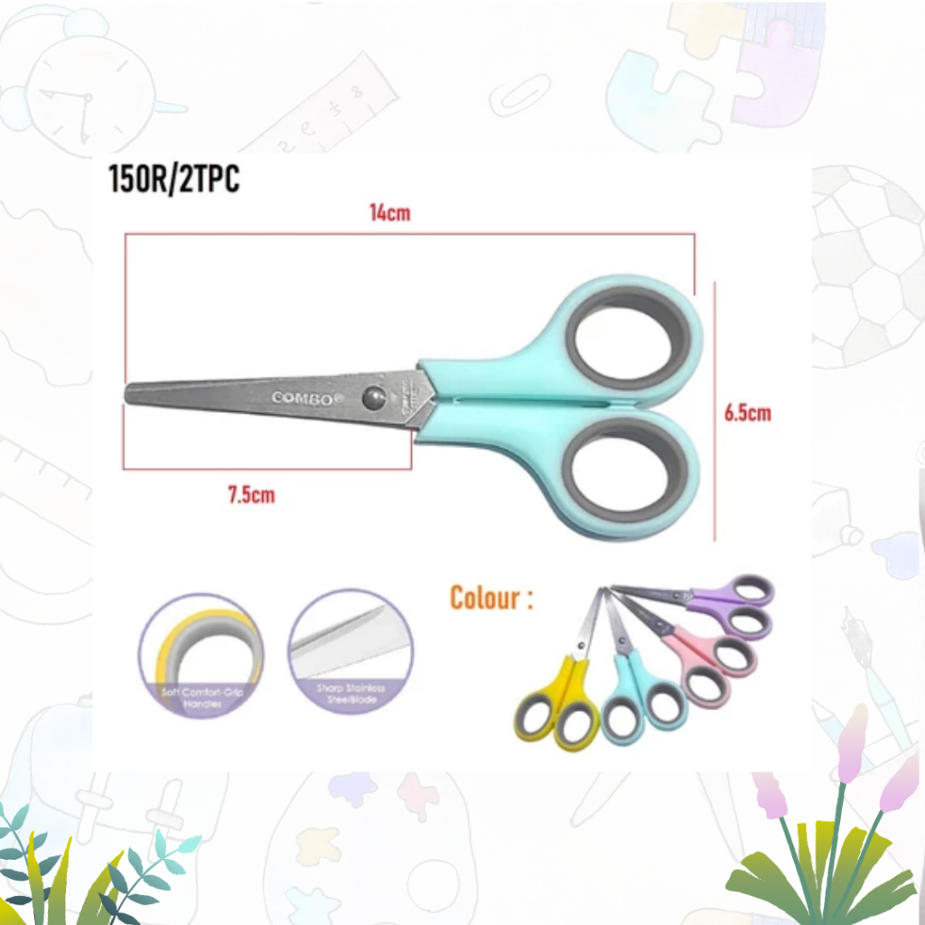 

GUNTING PASTEL SEDANG BCK 150R 5.5inc [ Pcs ]