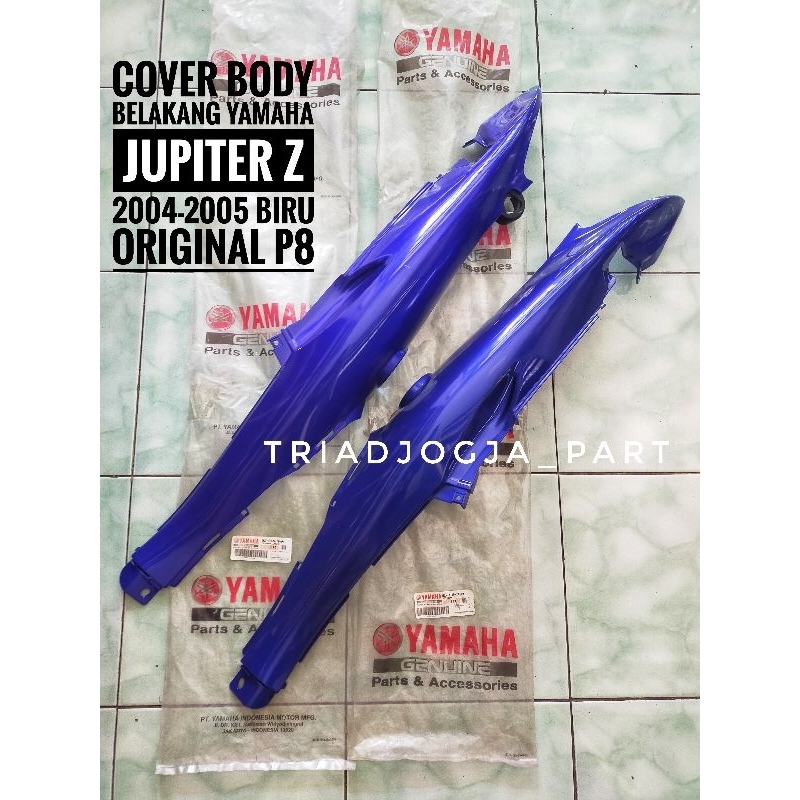 cover body belakang jupiter z 2004 2005 biru original biru P8