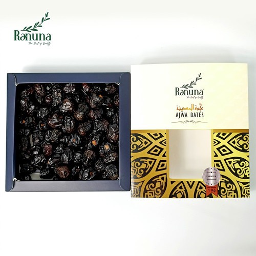 

Kurma ajwa Ranuna premium 1kg / kurma nabi / Kurma Ajwa Nabi Super 1 kg Premium Madinah