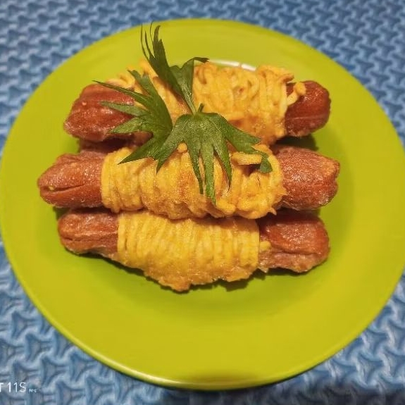 

Mie gulung sosis