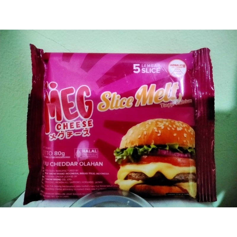 

Keju Meg Slice Melt 5 Slice / Meg Cheese