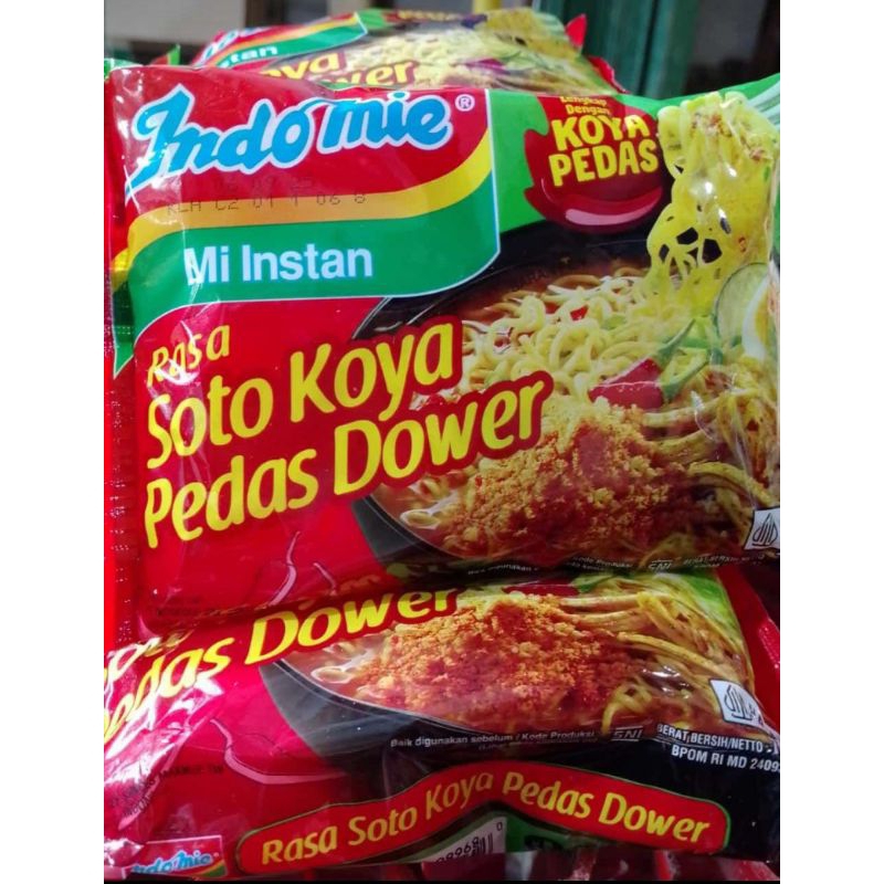 

Indomie Varian Soto Koya Nagih Pedas Dower Lamongan Mi Instan