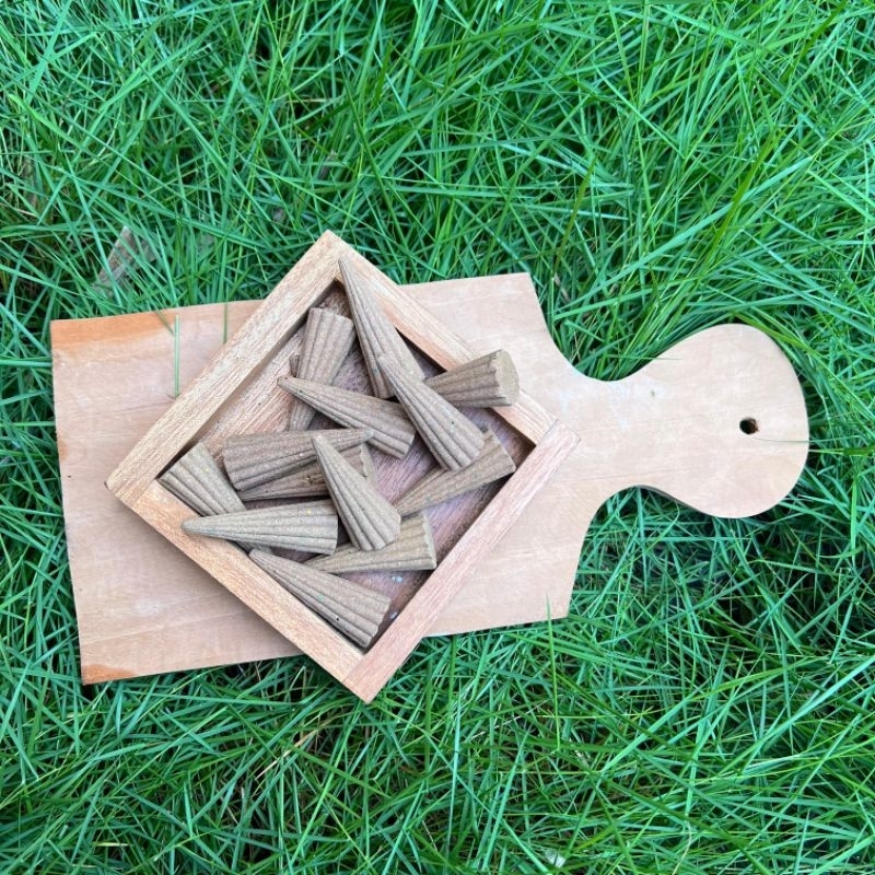 (5 pcs) SPA Dupa Ratus Bakar Aromaterapi Dupa Kerucut Aromaterapi dengan BURNER Dupa Wangi PREMIUM D