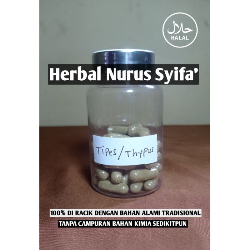 

Kapsul herbal untuk mengobati TIPES / THYPUS isi 100 kapsul