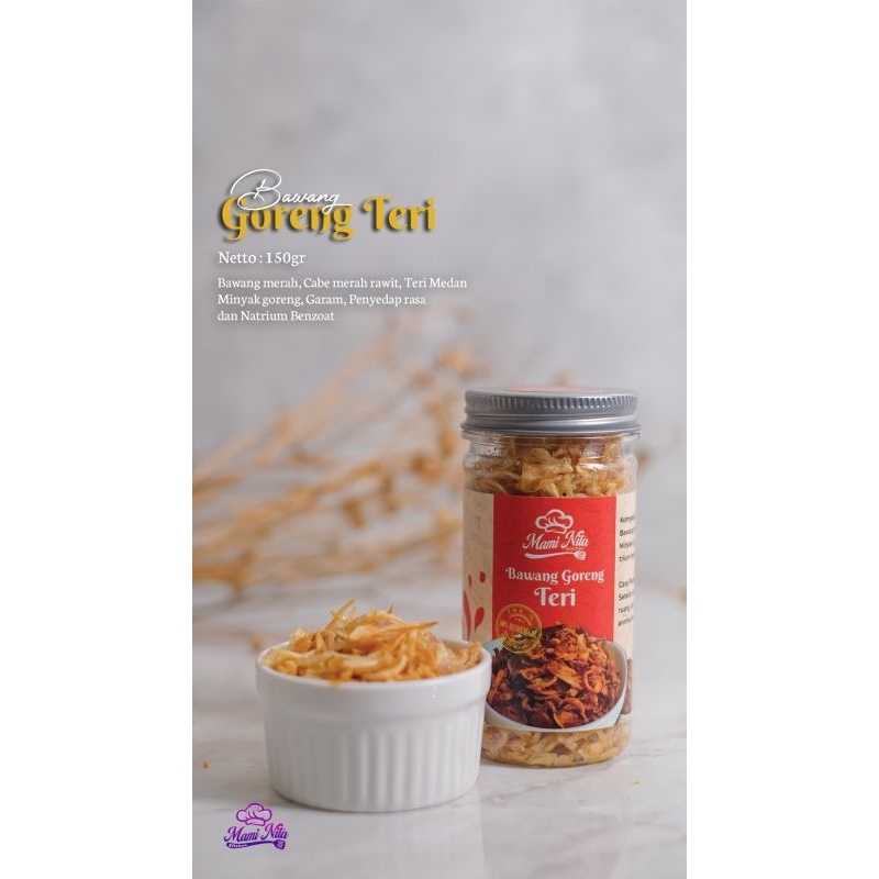 

Sambel Bawang Goreng Teri Mami Nitha