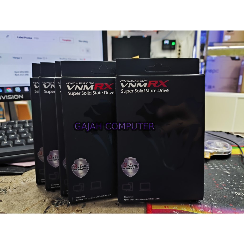 SSD VenomRX VRX SSD SATA 512GB 2.5" SATA III - 512GB