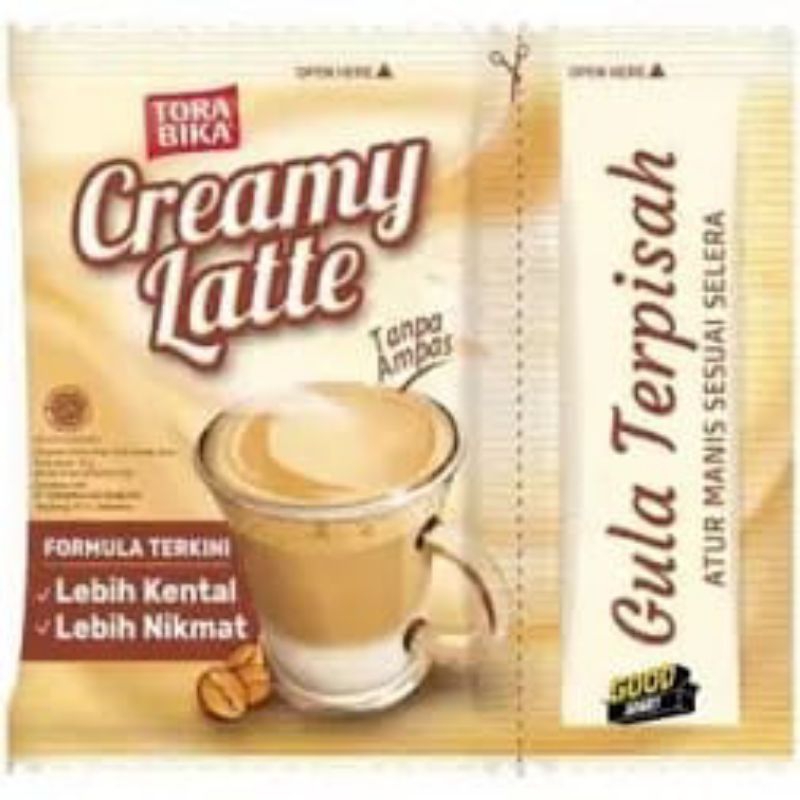 

creamy latte 1renceng (10pcs)