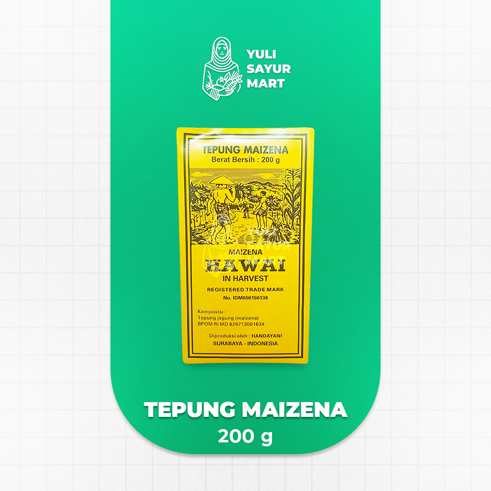 

Hawai Tepung Maizena 200g - Yuli Sayur Mart