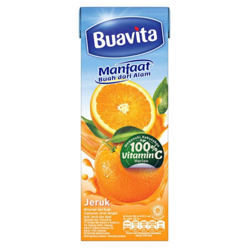 

Buavita Jus Jeruk 245 ml