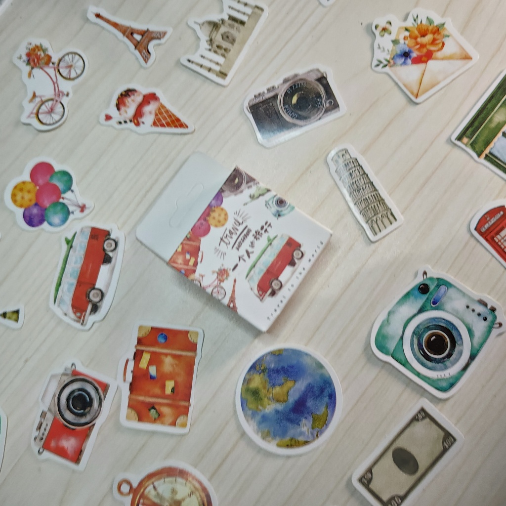 

45-50 Pcs Deco Sticker Planner Scrapbook Sticker Deco Sticker Jurnal