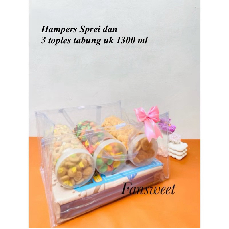 

Tas Mika Full Transparant Uk. 33x25x20 Box Premium