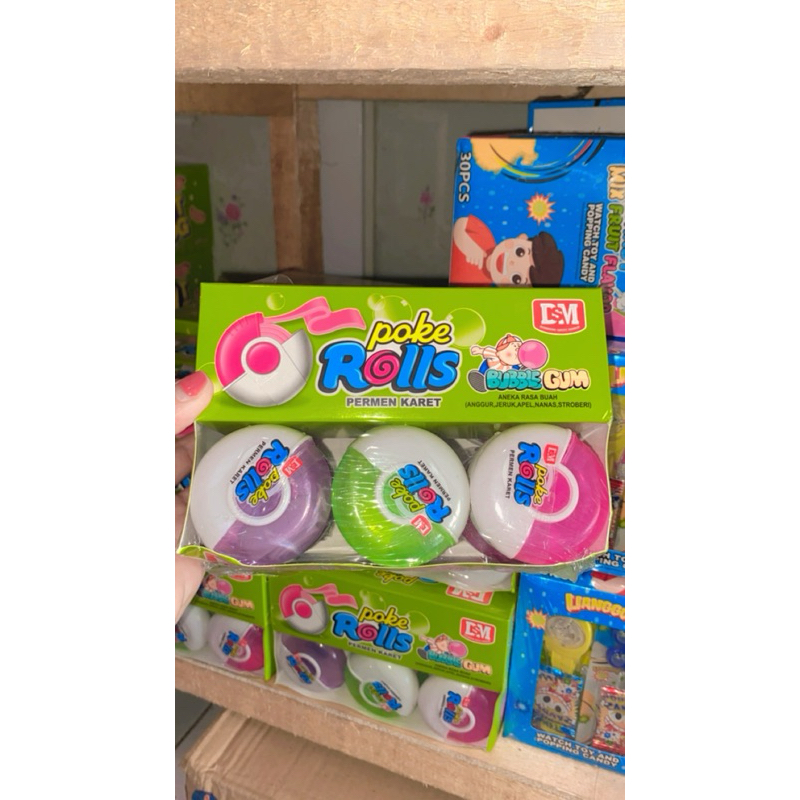 

DSM POKE ROLL’S BUBLLE GUM ISI 30 pcs