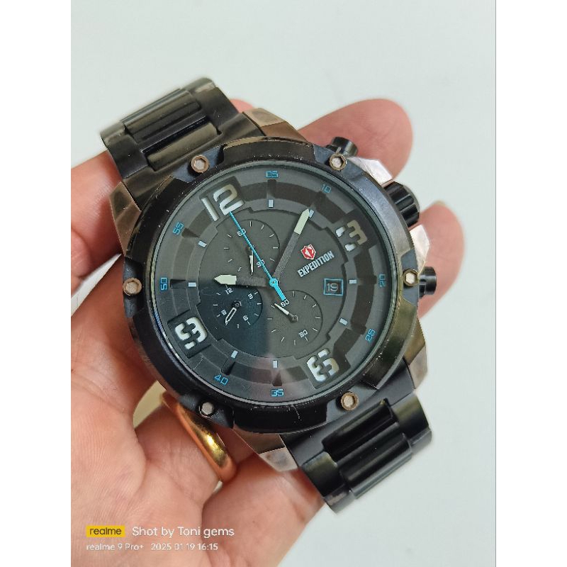 Jam expedition E6698M original bekas bagus normal semua siap pakai