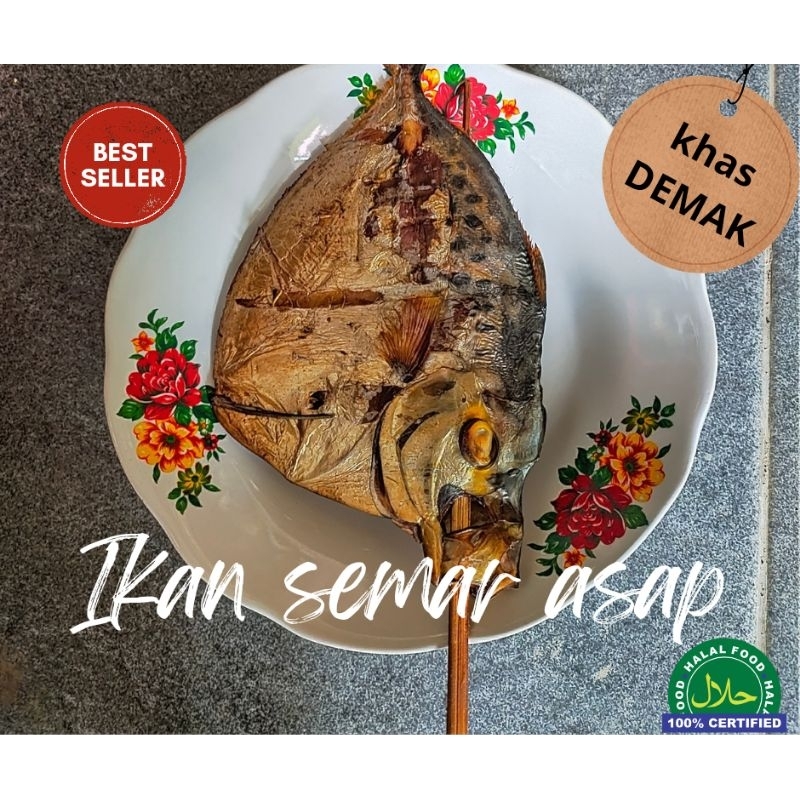 

IKAN SEMAR ASAP 1PCS 200-250 GRAM TERMURAH KHAS DEMAK