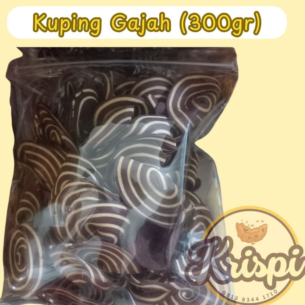 

KRISPI-KUPING GAJAH (250gr)