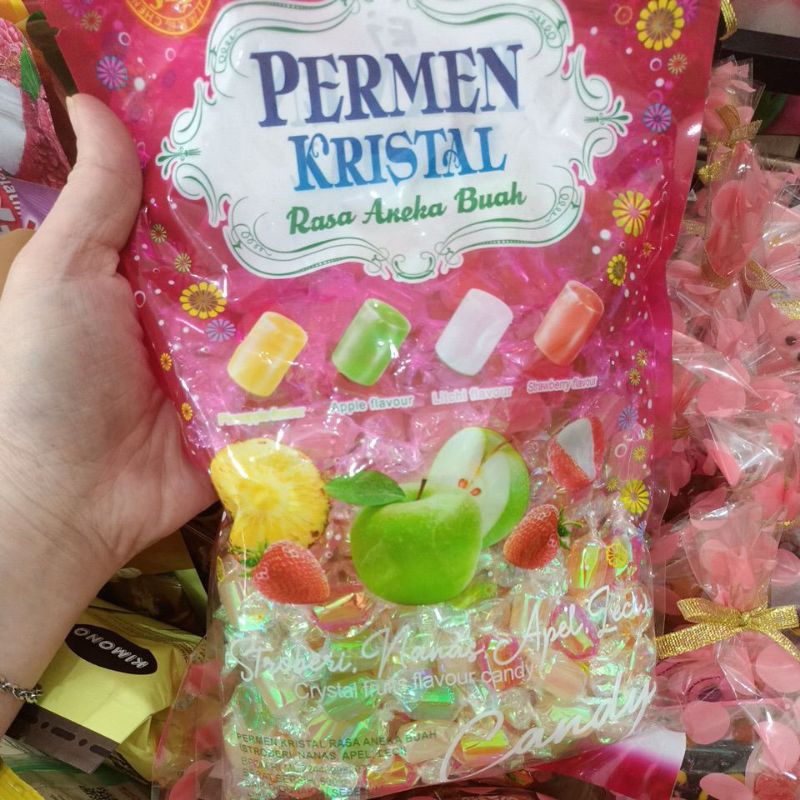 

permen kristal rasa aneka buah