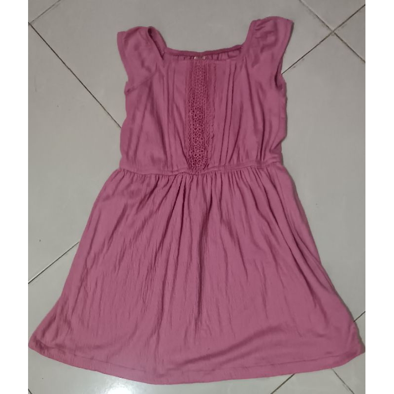 Gaun Anak Perempuan Pink Oshkosh