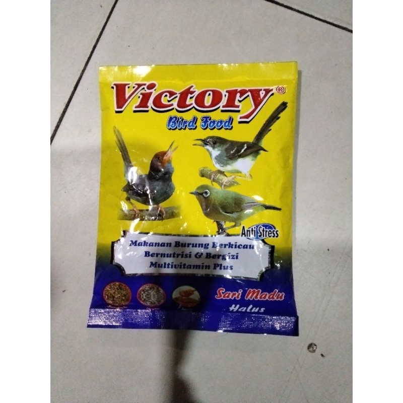 Victory bird food pakan burung buat burung ciblek pleci prenjak jledekan pancawarna calibri glatik b