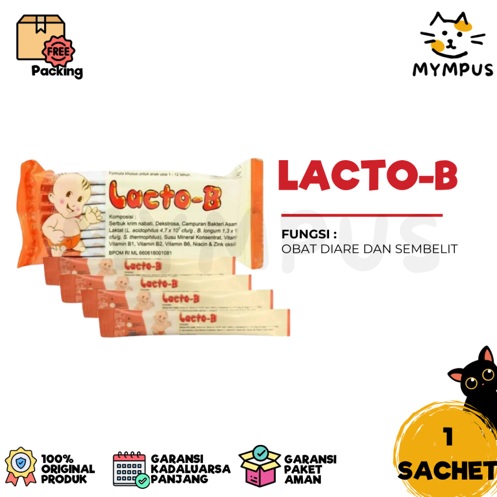 Lacto-B Probiotik Obat Diare KUCING