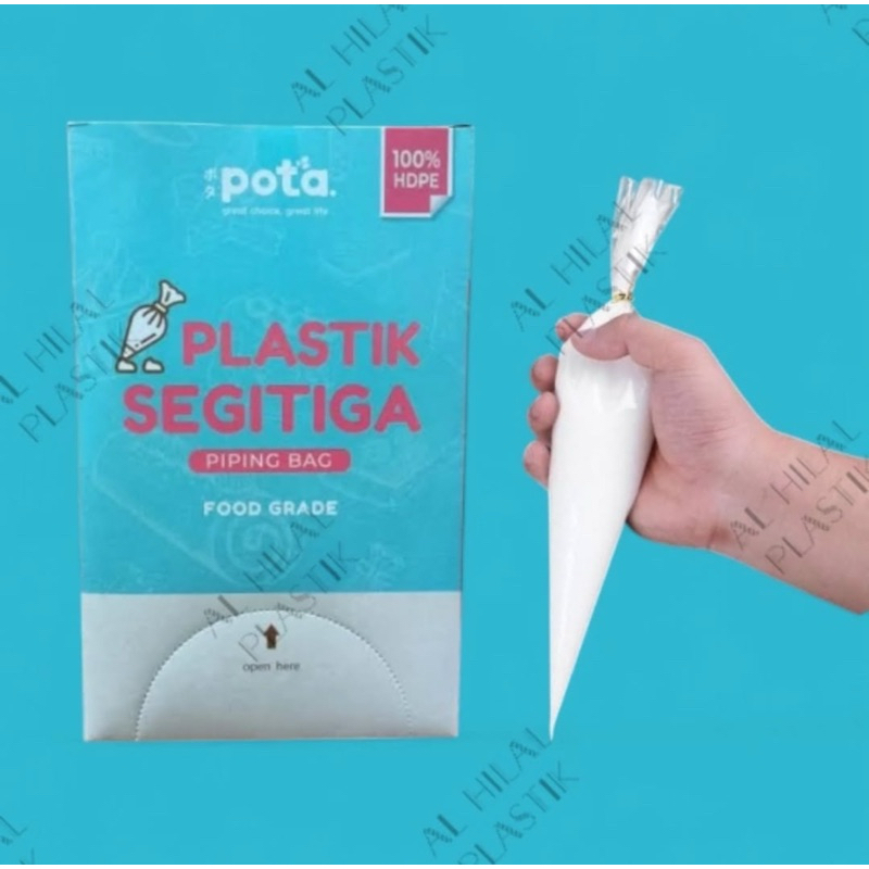 Pota Piping Bag / Plastik Segitiga isi 50 pcs