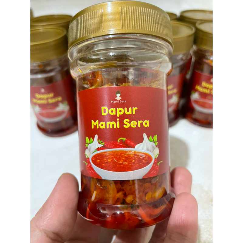 

sambal mercon cumi asin