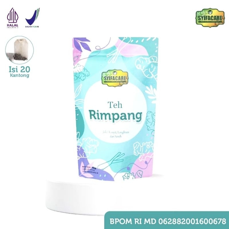 

Teh Rimpang SYIFACARE || Teh Celup Ramuan Herbal ||