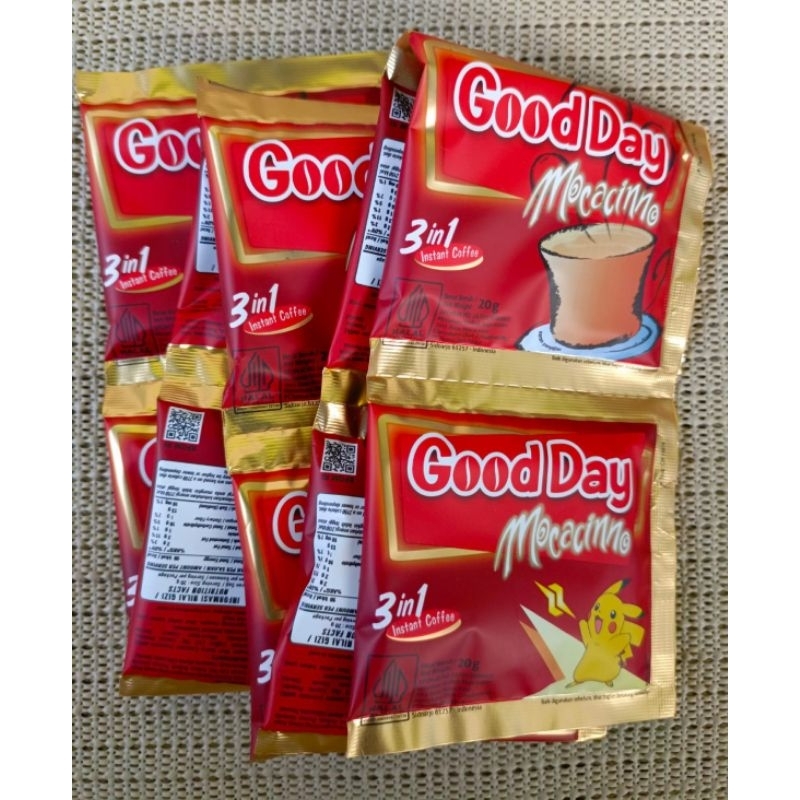 

MURAH GOOD DAY MOCACINNO (1 Renceng Isi 10 Sachet)