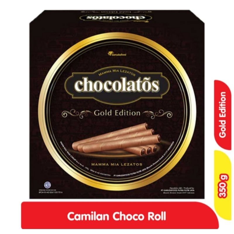 

Gery Chocolatós Gold Edition Camilan Choco Roll 350g