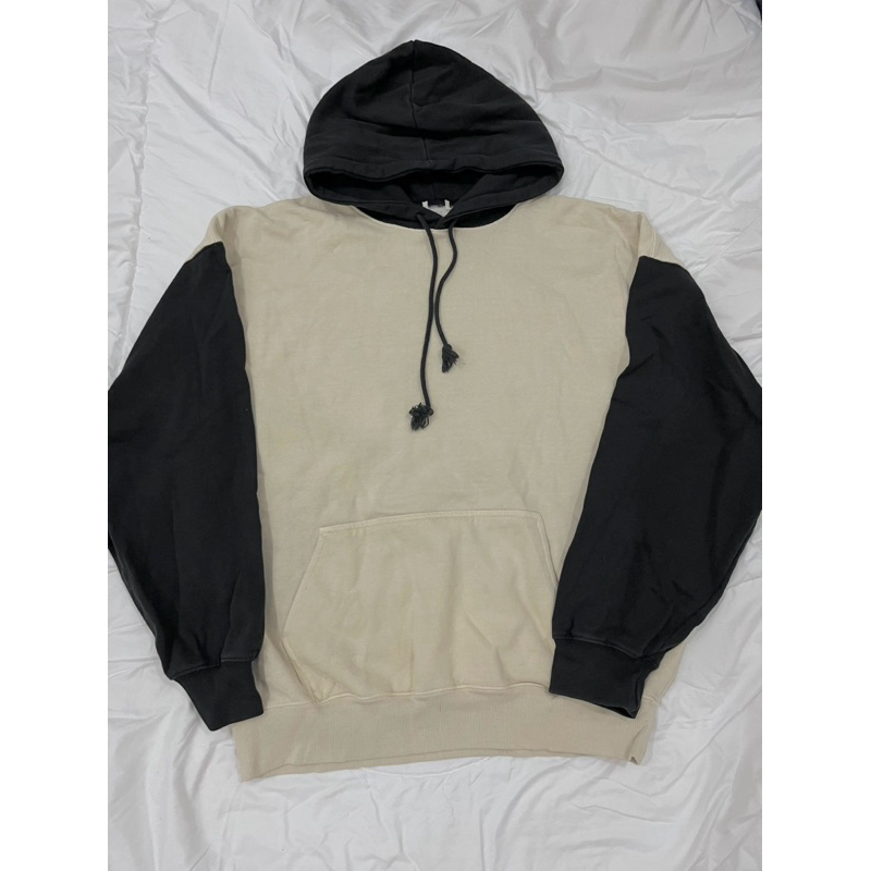 brandy melville colorblock hoodie