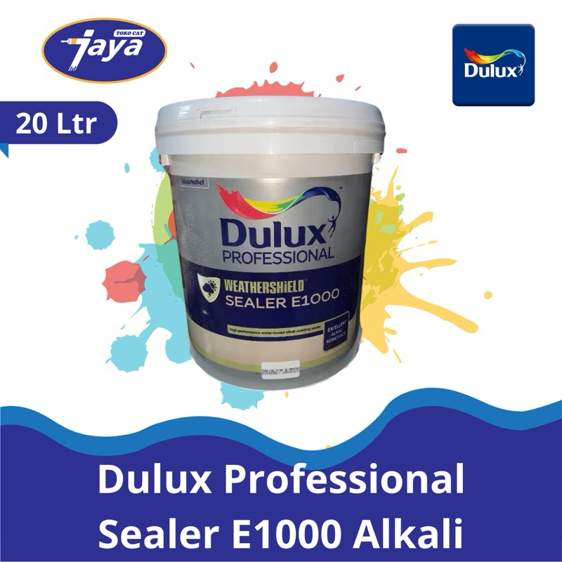 DULUX Profesional Weathershield Sealer E1000 20LTR ( +- 25Kg ) Alkali/ Cat dasar Original 100% Segel