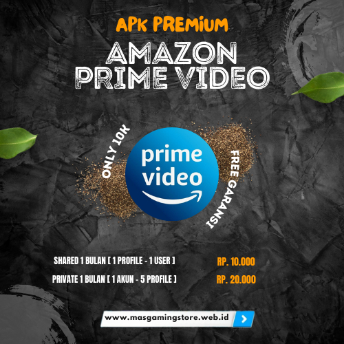 TERLARISS GUYSSS APK PREMIUM AMAZON PRIME VIDEO