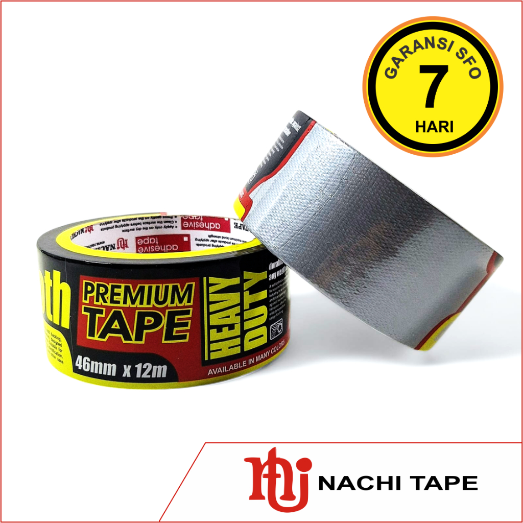 

Lakban Kain Silver Nachi 46mm x 12m - 2 inch