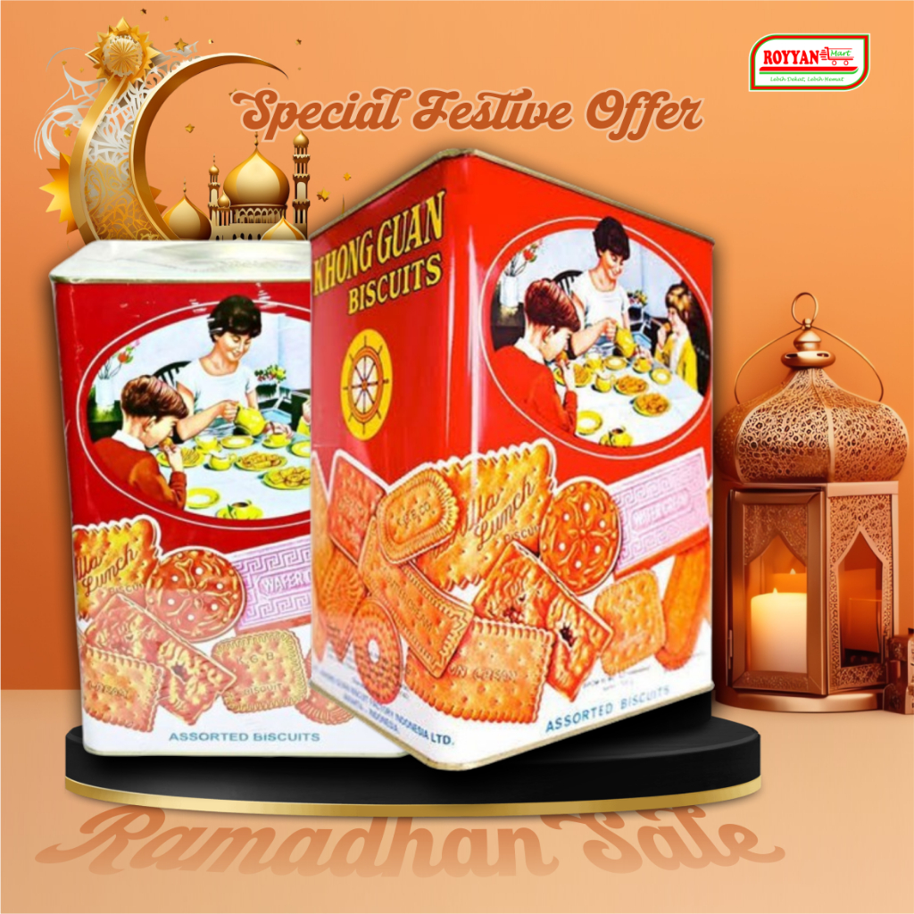 

PROMO Ramadhan KHONG GUAN Biscuit Kaleng Kotak Besar 1600gr Menu Wajib Lebaran Idul Fitri