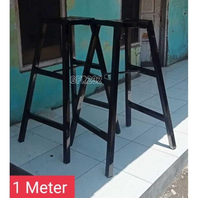 peralatan rumah tangga lipat 1 meter bahan terbuat dari besi hollow galvanis