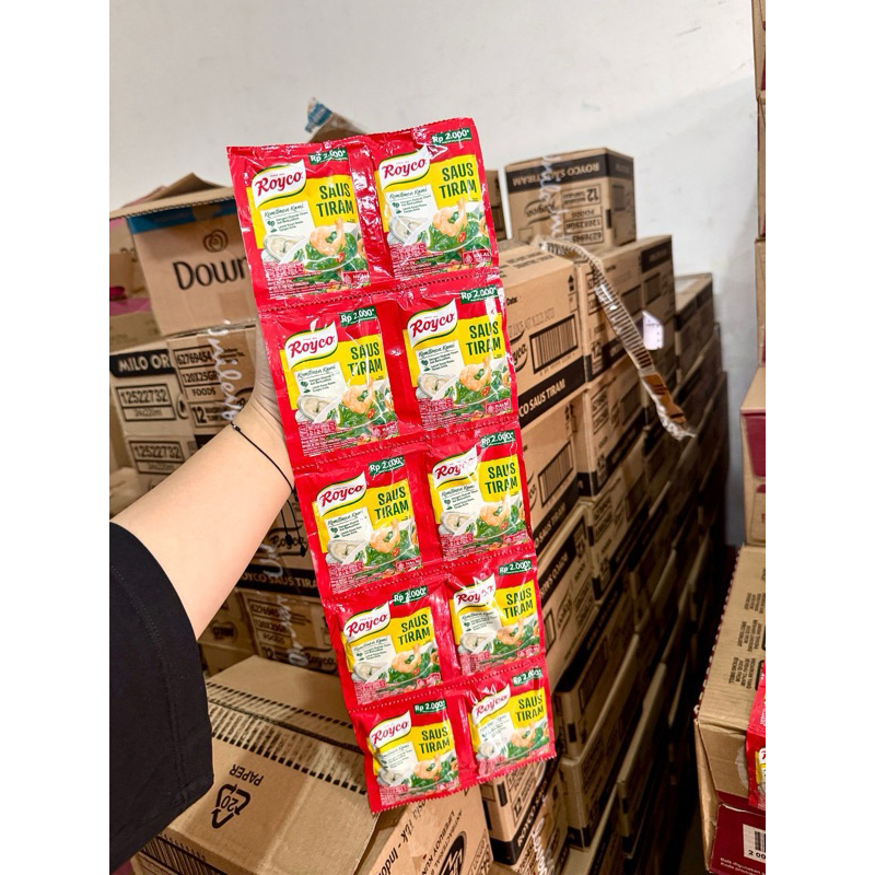 

royco saus tiram 1 renceng isi 10 pcs 1 karton isi 12 renceng
