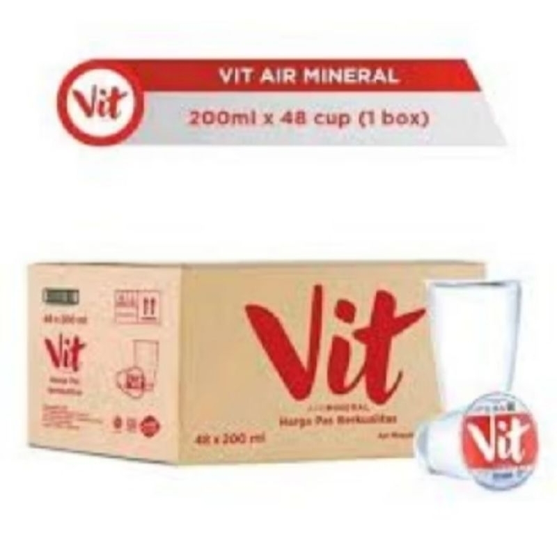 

Vit Air Mineral Cup uk 200ml isi 48