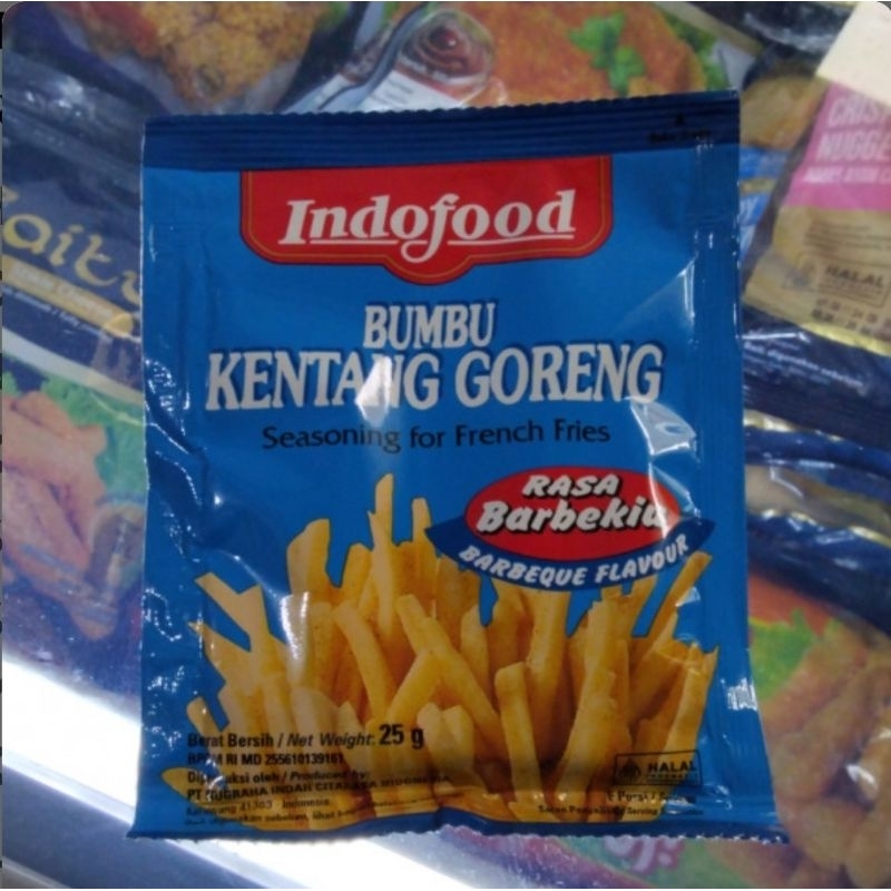 

Indofood bumbu kentang rasa barbeque