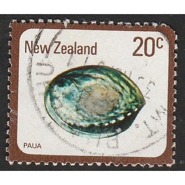 

A 11175 SATU BUAH PRANGKO NEW ZEALAND NOMINAL 20C TEMA PAUA DENGAN KONDISI SUDAH ADA CAP