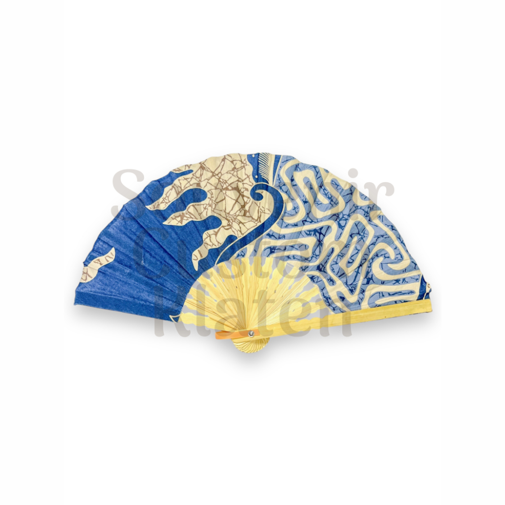 Kipas Tangan Lipat Batik Souvenir Pernikahan