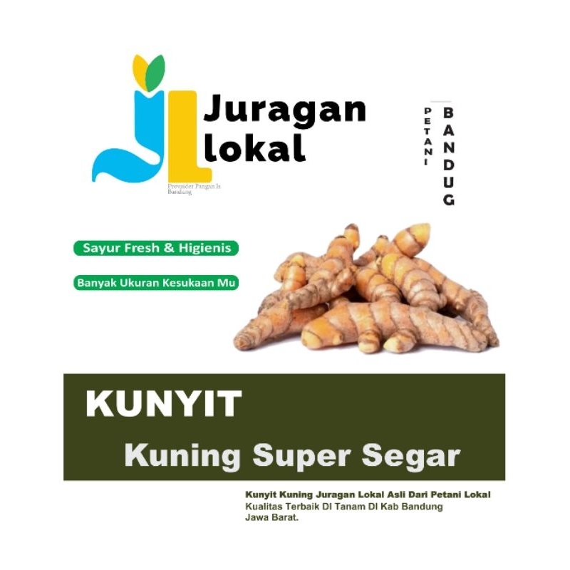 

Kunyit Kuning Super Segar [Juragan Lokal]