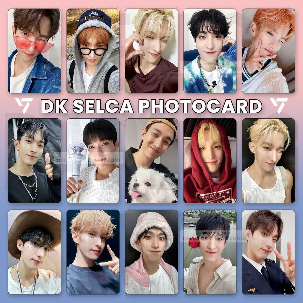 10 Pcs DK Dokyeom Selca Photocard set. Unofficial. Fan Made.